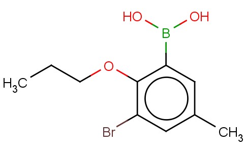 3-BROMO-5-METHYL-2-PROPOXYPHENYLBORONIC ACID